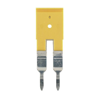 Weidmuller ZQV Series Jumper Bar for Use with DIN Rail Terminal Blocks, 32A