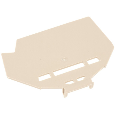 Weidmuller Z Series End Cover for Use with DIN Rail Terminal Blocks