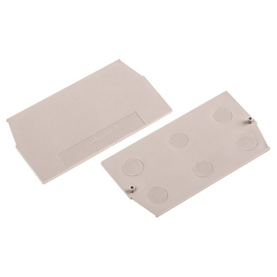 Weidmuller W Series End Plate for Use with Terminal Block