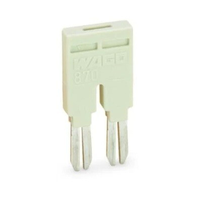 Wago 870 Series Jumper Bar for Use with 870 Series Terminal Blocks, 18A
