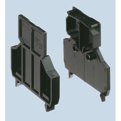 Toyogiken PUW Series End Cover for Use with DIN Rail Terminal Blocks