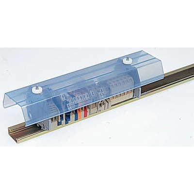 Entrelec CPV Series Clear Cover for Use with DIN Rail Terminal Blocks