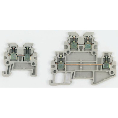 Weidmuller W Series End Cover for Use with DIN Rail Terminal Blocks