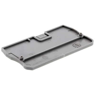 Phoenix Contact D-ST 4 Series End Cover for Use with DIN Rail Terminal Blocks