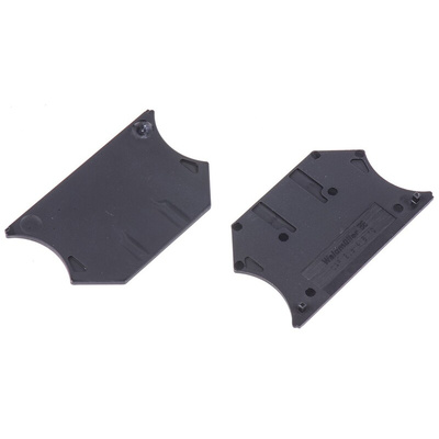 Weidmuller W Series End Plate for Use with Terminal Block, ATEX