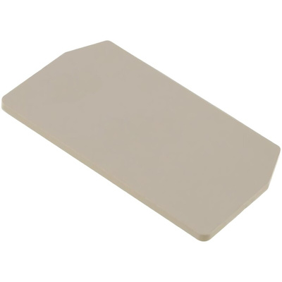 Weidmuller Z Series End Plate for Use with Terminal Block