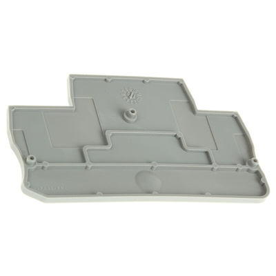 Phoenix Contact D-STTB 2.5 Series End Cover for Use with DIN Rail Terminal Blocks