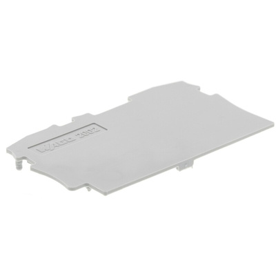 Wago TOPJOB S, 2002 Series End and Intermediate Plate for Use with 2002 Series Terminal Blocks