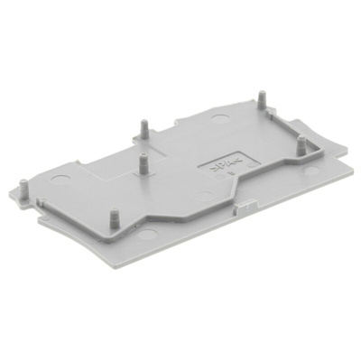 Wago TOPJOB S, 2002 Series End and Intermediate Plate for Use with 2002 Series Terminal Blocks