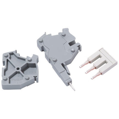 Wago TOPJOB S, 2002 Series Modular Test Connector for Use with Jumper contact slot 1-pole