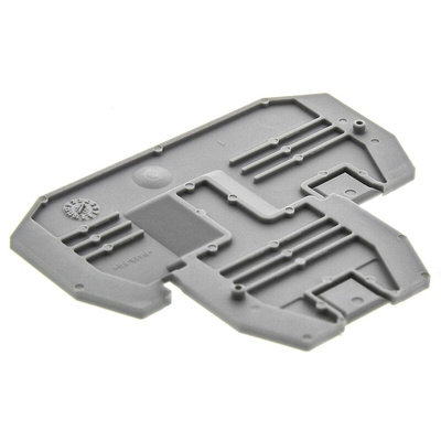 Phoenix Contact D-UTTB Series End Cover for Use with DIN Rail Terminal Blocks