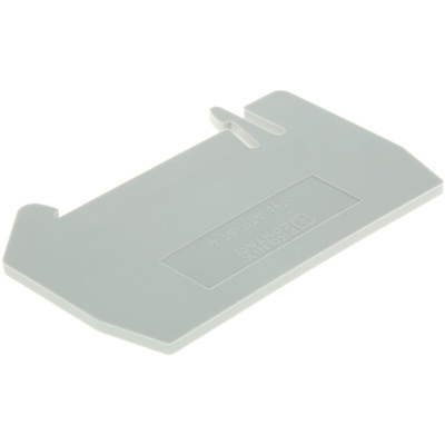 Phoenix Contact ATP-ST 4 Series Partition Plate for Use with DIN Rail Terminal Blocks