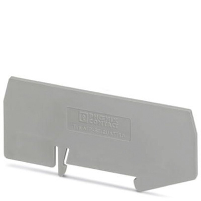 Phoenix Contact ATP-ST-TWIN Series Partition Plate for Use with DIN Rail Terminal Blocks