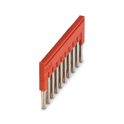 Phoenix Contact FBS 10-5 Series Jumper Bar for Use with DIN Rail Terminal Blocks, 24A