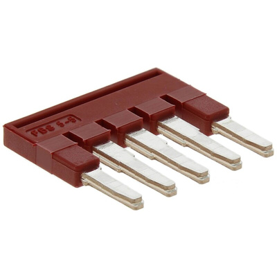 Phoenix Contact FBS5-5 Series Jumper Bar, 24A