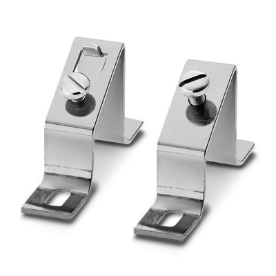 Phoenix Contact BG/SH Series Angled Bracket for Use with DIN Rail Terminal Blocks