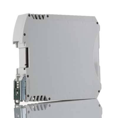 Phoenix Contact ME MAX 22.5 3-3 KMGY Series Electronic Housing for Use with DIN Rail Terminal Blocks, 42A
