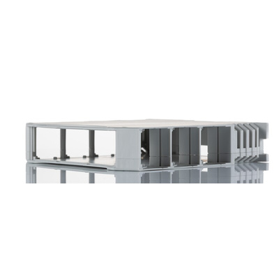 Phoenix Contact ME MAX 22.5 3-3 KMGY Series Electronic Housing for Use with DIN Rail Terminal Blocks, 42A