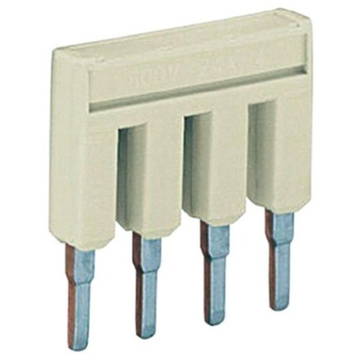 Wago TOPJOB S, 2000 Series Jumper Bar for Use with 2000 Series Terminal Blocks