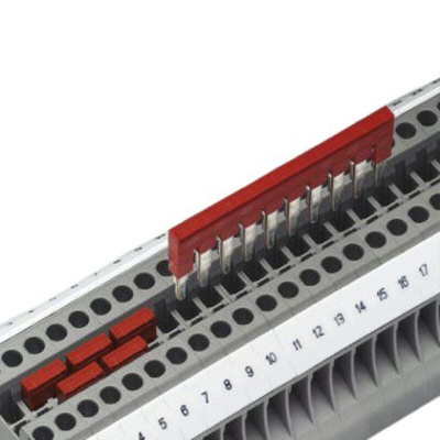 Phoenix Contact FBS4-6 Series Jumper Bar for Use with DIN Rail Terminal Blocks
