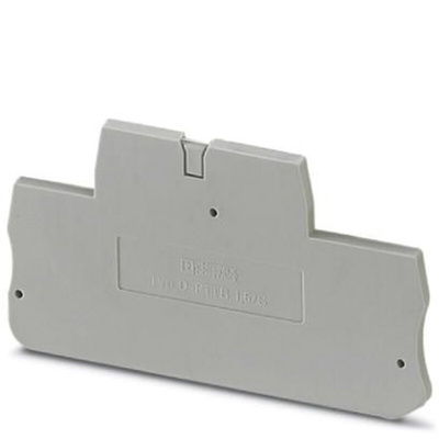 Phoenix Contact D-PTTB 1.5/S Series End Cover for Use with Modular Terminal Block