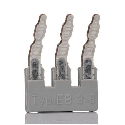 Phoenix Contact EB3- 6 Series Jumper Bar for Use with Modular Terminal Block