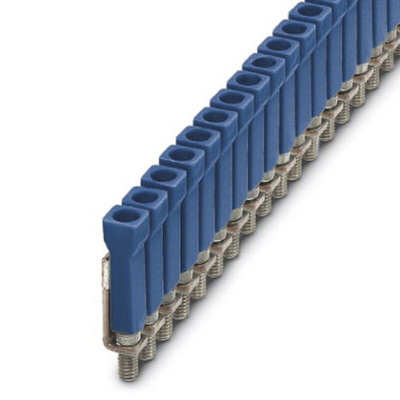 Phoenix Contact LB 100-6 BU Series Jumper Bar for Use with Modular Terminal Block