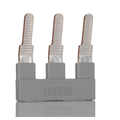 Phoenix Contact EB3-10 Series Jumper Bar for Use with Modular Terminal Block
