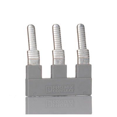Phoenix Contact EB3-10 Series Jumper Bar for Use with Modular Terminal Block
