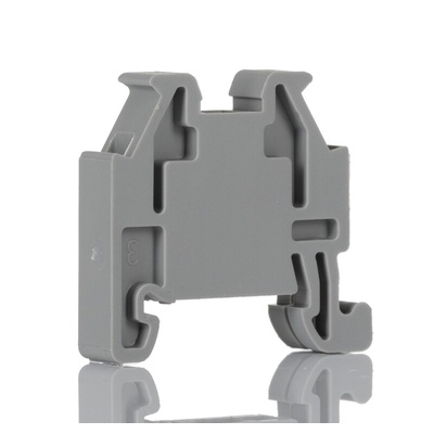 Phoenix Contact CLIPFIX 15 Series End Stop for Use with DIN Rail Terminal Blocks