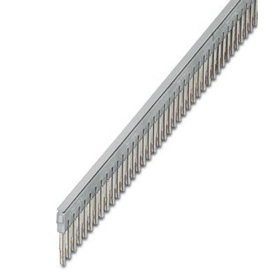 Phoenix Contact FBS 50-5 GY Series Jumper Bar for Use with Modular Terminal Block