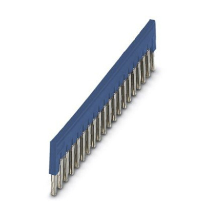 Phoenix Contact FBS 20-6 BU Series Jumper Bar for Use with Modular Terminal Block