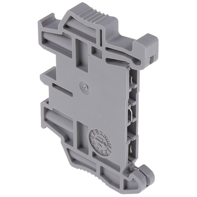 Phoenix Contact CLIPFIX 35-5 V0 Series End Stop for Use with DIN Rail NS 35/15, DIN Rail NS 35/7.5, FBS5, FBS6, KLM2,