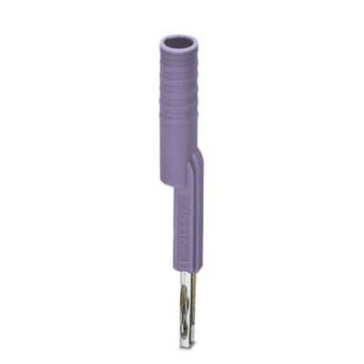 Phoenix Contact PAI-4-FIX-5/6 Series Test Adapter for Use with 4 mm Safety Test Plug, Modular Terminal Block