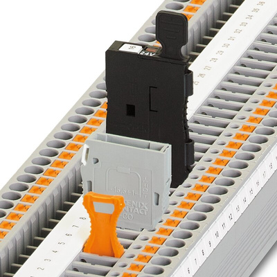 Phoenix Contact P-FU 5X20 LED 24 Series Fuse Plug for Use with Modular Terminal Block