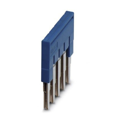 Phoenix Contact FBS5-5 BU Series Jumper Bar for Use with Modular Terminal Block