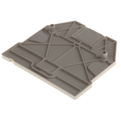 Wieland AP WT 2.5 Series End Cover for Use with WT DIN Rail Terminal Block