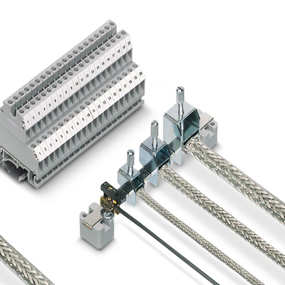 Phoenix Contact AB/SS-M Series Support Bracket for Use with 3 x 10 mm Busbar