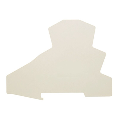 Weidmuller P Series End Cover for Use with Terminal PDU 16, Terminal PDU 16 BL, Terminal PPE 16