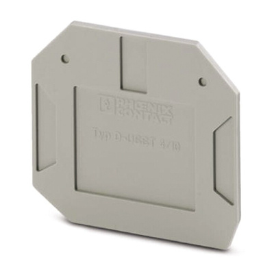 Phoenix Contact D-USST 4/10 Series End Cover