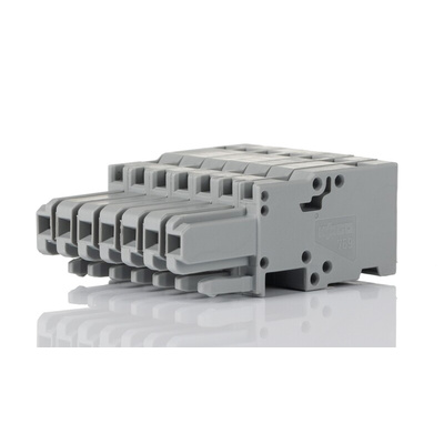 Wago 769 Series Female Plug, 7 Pole for Use with X-COM System 769 Series