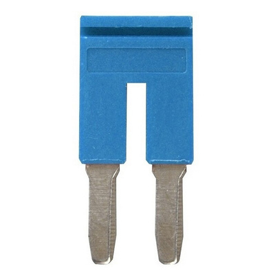 XW5S Short Bar for use with XW5G-P4.0-2 Grounding Terminal Block, XW5T-P4.0-2 Feed Through Terminal Block