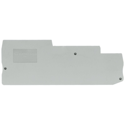 Siemens 8WH Series End Cover for Use with DIN Rail Terminal Blocks