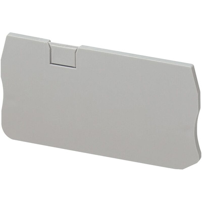 Schneider Electric TRA Series End Cover for Use with TRR Spring Terminal