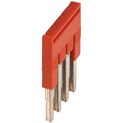 Schneider Electric TRA Series Plug-in Bridge for Use with TRR Spring Terminal, TRV Screw Terminal