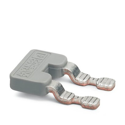 Phoenix Contact EB 2- BK 4 Series Insertion Bridge for Use with DIN Rail Terminal Blocks