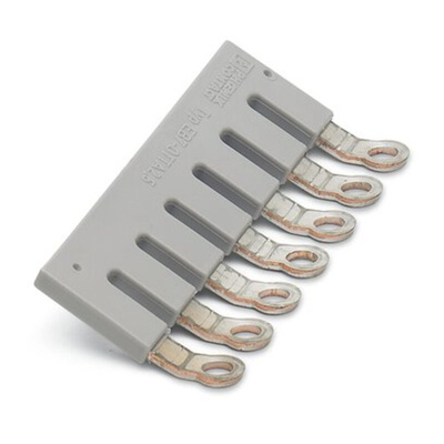 Phoenix Contact EB 7-OTTA 2.5 Series Insertion Bridge for Use with DIN Rail Terminal Blocks