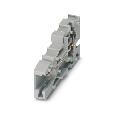 Phoenix Contact SC 4/ 1-L Series Combi Receptacle for Use with DIN Rail Terminal Blocks, 32A