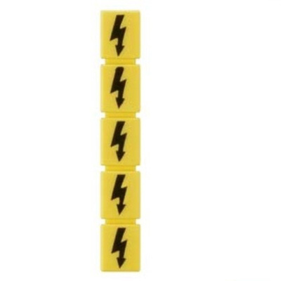 Siemens 8WH Series Label for Use with Terminal Block