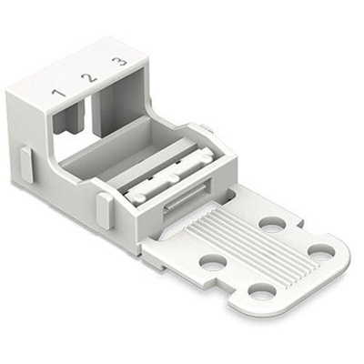 Wago 221 Series Mounting Carrier for Use with 3-wire connectors